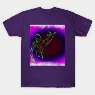 Strong soul! purple T-Shirt